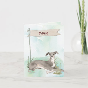 Nom personnalisé Chocolat Lab Animal de compagnie 