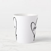 NOM PERSONNALISÉ COEUR MUG (Devant)