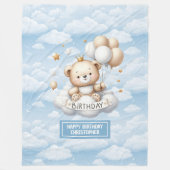 Nom personnalisé couverture de premier anniversair (Devant)