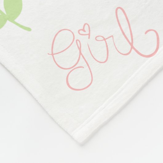 Nom Personnalisé Couverture En Toile Pour Bébé Fil (Coin)