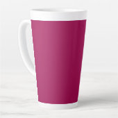 NOM PERSONNALISÉ CUSTOM LATTE CAFÉ MUG (Angle gauche)