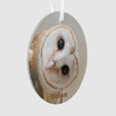Nom personnalisé Cute Barn Owl (devant)