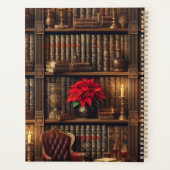 Nom personnalisé Dark Academia Poinsettia Librairi (Dos)