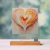 Nom personnalisé, date spéciale, CODE QR (Neutre)