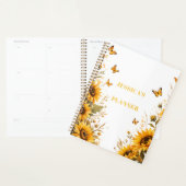 Nom personnalisé de fleur boho (Devant avec enveloppe)