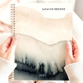 Nom personnalisé de la lessive d'aquarelle neutre