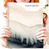 Nom personnalisé de la lessive d'aquarelle neutre