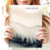 Nom personnalisé de la lessive d'aquarelle neutre