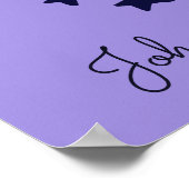 Nom personnalisé de la sorcière mignonne affiche H (Coin)