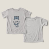 Nom personnalisé de la tablette grise (Design Recto & Verso)