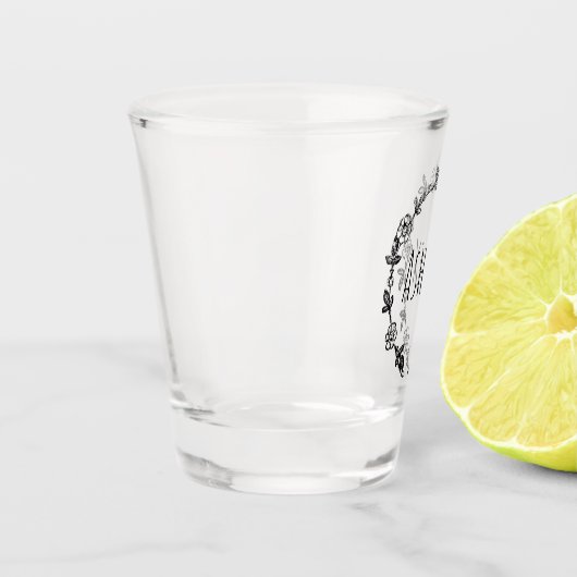 nom personnalisé de verre à liqueur (Gauche)