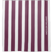 Nom personnalisé Douche rideau (Devant)