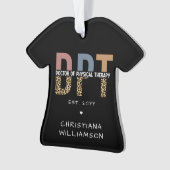 Nom personnalisé DPT Doctor of Physical Therapy Ch (devant)