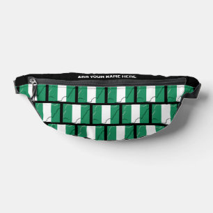Nom personnalisé DRAPEAU NIGÉRIAN DE NIGERIA Fanny