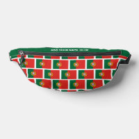 Nom personnalisé DRAPEAU PORTUGAIS DU PORTUGAL