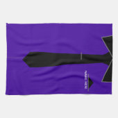 Nom personnalisé Drôle Business Serviette de cuisi (Horizontal)