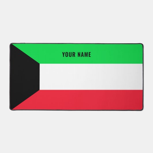 Nom personnalisé du drapeau du Koweït (Recto)