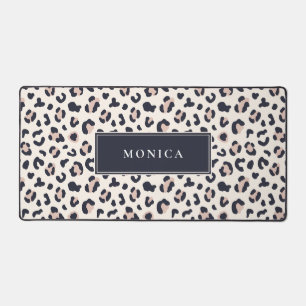 Nom personnalisé du motif Leopard rose