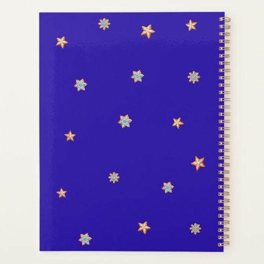 Nom personnalisé du planificateur de Noël (Dos)