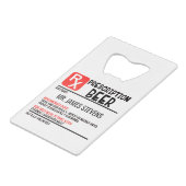 Nom personnalisé du script de prescription de bièr (Dos Angle)