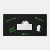 Nom personnalisé du sport de base-ball (Clavier et souris)