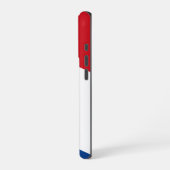 Nom personnalisé Dutch Flag iPhone 16 Pro Coque (Côté gauche)