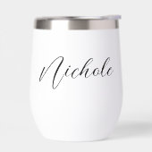 Nom personnalisé Élégant Script Typographie modern (Gauche)