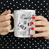 Nom personnalisé Emily Mug