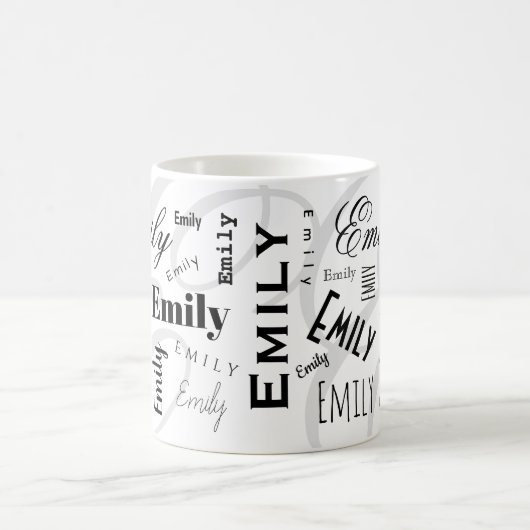 Nom personnalisé Emily Mug (Centre)