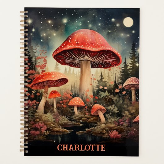 Nom personnalisé Enchanter Magic Fairy Mushroom (Devant)