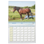 Nom personnalisé et calendrier du cheval de l'anné (Feb 2026)