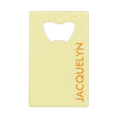Nom personnalisé et texte simple monogramme élégan (Devant)