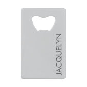 Nom personnalisé et texte simple monogramme élégan (Devant)