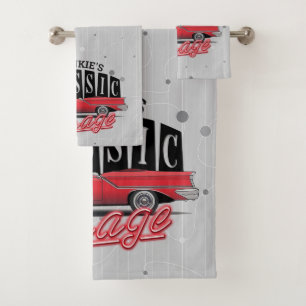 Nom personnalisé Faux Neon Garage de voiture class
