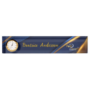 Nom personnalisé Fed2Fondateur Plaque