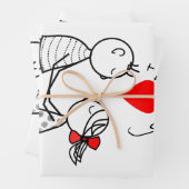 Nom personnalisé Feuilles de papier d'enrobage de  (En situation)