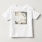 NOM PERSONNALISÉ FILLE TODDLER COTON T-SHIRT BUNNY (Devant)