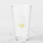 Nom Personnalisé Funny Pint Moderne Verre de bière (Devant)