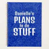 Nom personnalisé Funny Planner (Devant)
