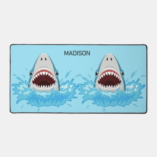 Nom personnalisé Funny Sharks (Recto)