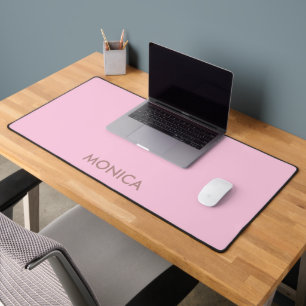 Nom personnalisé girly rose