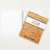 Nom personnalisé Gold 2024 (Devant avec enveloppe)