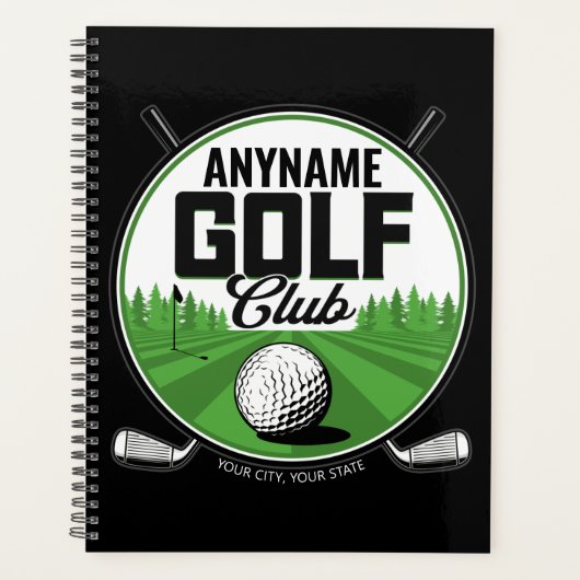 NOM personnalisé Golfing Pro Golf Club Player (Devant)