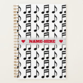 Nom personnalisé + Grille du planificateur Notes m (Devant)