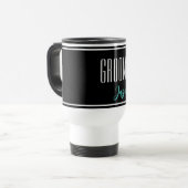 Nom personnalisé Groom Travel Mug (Devant gauche)