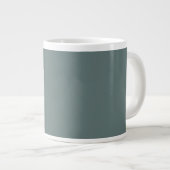 Nom personnalisé Grosse Mug Grey C13 Grosse nouvea (Devant droit)