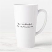 Nom personnalisé Hijabi Graduation Mug (Droite)