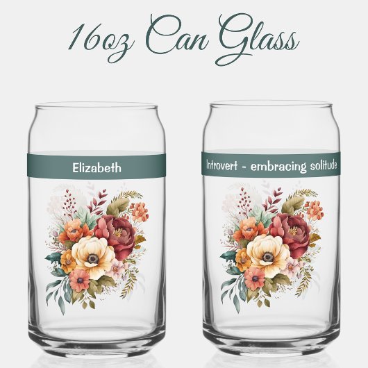 Nom personnalisé introversion fleurs de solitude v