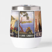 Nom personnalisé Italie Vintage voyage Collage (Avant)