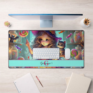 Nom personnalisé Jote Whimsical Witch Halloween Tr